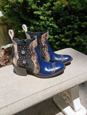 Old Gringo Zip Up Boot Sz 9B